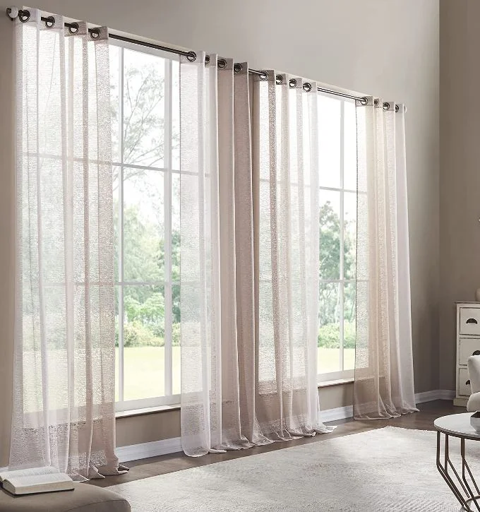 chiffon curtains